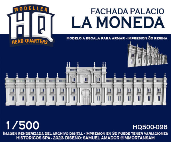 Fachada Palacio La Moneda - 1/500