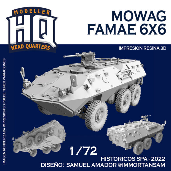 Mowag Famae 6x6 ECH - 1/72