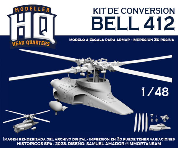 Kit Conversión - Bell 412 - 1/48