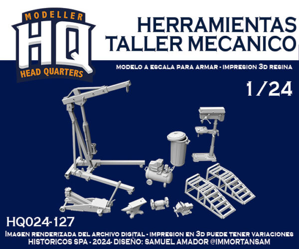 Herramientas Taller mecánico - 1/24